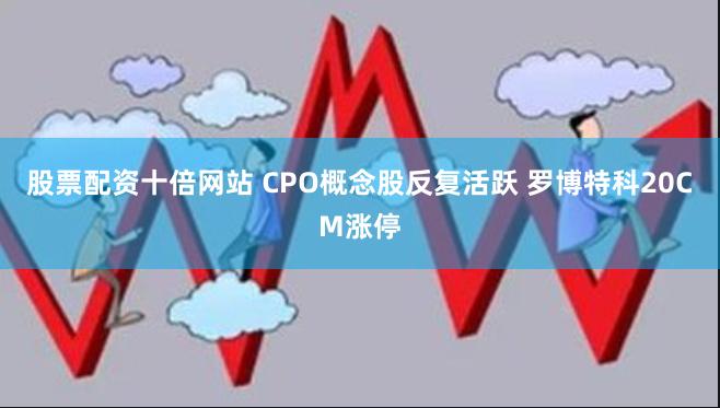 股票配资十倍网站 CPO概念股反复活跃 罗博特科20CM涨停